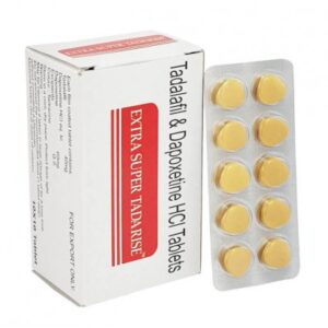 EXTRA SUPER TADARISE- Tadalafil 40mg & Dapoxetine 60mg Tablets
