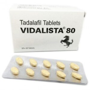 Vidalista 80 mg (Tadalafil 80mg)