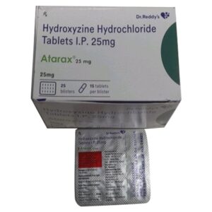 Atarax 25mg (Hydroxyzine Hydrochloride)