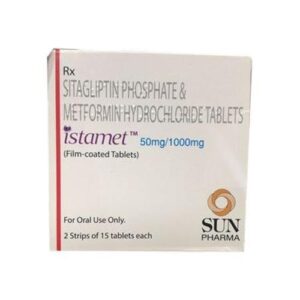 Metformin 1000mg & Sitagliptin 50mg Tablets
