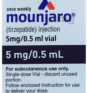 Mounjaro (tirzepatide) 5 mg/0.5 mL Injection