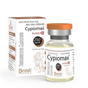 Cypiomax Testosterone Cypionate 250 mg/mL – 10 mL Vial